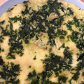 El cooksnap de Roberto Miranda cuando hizo Tortilla de espinacas.