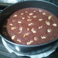El cooksnap de Sofia Amirdach cuando hizo Brownie de calabacín.