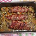 El cooksnap de Ana Barco cuando hizo Solomillo al horno envuelto en Bacon.