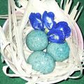 Cooksnap dari Dapur Bunda Saira untuk resep Puding Telur Dinosaurus (Puding Lumut Daun Kelor)