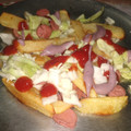 El cooksnap de Evelyn Pinedo Rengifo cuando hizo Salchipapas.