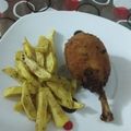 El cooksnap de Lorena Silvestre cuando hizo Pollo trampantojo.