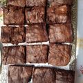 Andrea Petneházi Cooksnap-ja, amikor elkészítette a(z) Csupa csoki brownie receptet.