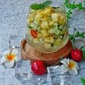 Cooksnap dari Nindaummuzia untuk resep Es Rujak Timun Nanas