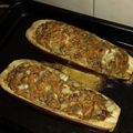 El cooksnap de Julio Alvarez cuando hizo Berenjenas rellenas al horno.