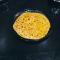 Juhi Prakash Sewani 's cooksnap of when they made High Protein Kala Chana Paratha For Breakfast.