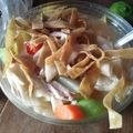 El cooksnap de Jonathan Giovanny cuando hizo Sopa de pollo para el alma.