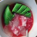 Cooksnap dari Dewanti Purwaningtyas untuk resep Es Pisang Ijo Khas Makassar
