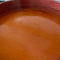 El cooksnap de Verushka cuando hizo Sopa de tomate a la albahaca.