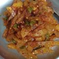 Priti Sharma का कुकस्नैप जब उन्होंने सूखा आलू मटर (sukha aloo matar recipe in Hindi) बनाया था।