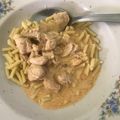 Szabó Dóri Cooksnap-ja, amikor elkészítette a(z) Tejszínes csirkepörkölt receptet.