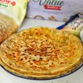 Shagufta Asif's cooksnap of when they made Aloo paratha.