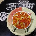 Bharati Kini's cooksnap of when they made गोडी बुंदी (देवी चां प्रसाद) (godi boondi recipe in marathi).