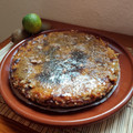 El cooksnap de Sandra cuando hizo Tarta de Queso Especiada con Kiwi y Lima en Olla GM.