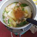 รูป Cooksnap ของ พิทยา จิตรานนท์ เมื่อเขาทำ แกงจืดผักกาดขาวไก่สับ