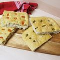 El cooksnap de "Cocina con Celi" cuando hizo Focaccia de romero y tomillo.