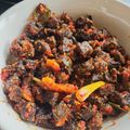 Cooksnap dari Novi Haosana untuk resep Paru Rica Pedas Manis & Empuk
