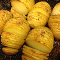 El cooksnap de Martíviri cuando hizo Patatas Hasselback suecas.