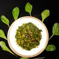 Shikha Paul's cooksnap of when they made মটরশুঁটি দিয়ে পালংশাক ভাজা (Motorshuti diye Palong Shaak Bhaja Recipe in Bengali).