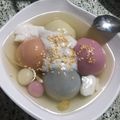 Cooksnap của Quỳnh Hương Hoa khi họ làm theo món Chè trôi nước ngũ sắc