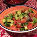 Rebekah Coveney's cooksnap of when they made Avocado Cucumber salad.
