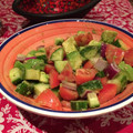 Rebekah Coveney's cooksnap of when they made Avocado Cucumber salad.
