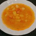 Mónika Gyurászné Cooksnap-ja, amikor elkészítette a(z) Fokhagymás krumplileves receptet.
