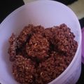 Cooksnap dari Rhanie Subedoe untuk resep Kue kacang coklat (beng-beng)