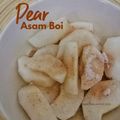 Cooksnap Mardiana Jaafar semasa beliau membuat Pear Asam Boi.