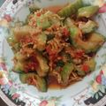 Cooksnap dari Desi Noviala Martin untuk resep Pare Teri Medan