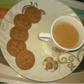 Pihu का कुकस्नैप जब उन्होंने चॉकलेट टी(chocolate tea recipe in hindi) बनाया था।