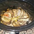 El cooksnap de Mónica cuando hizo Tian de Verduras y Mozzarela.