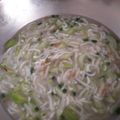 吳燕萍 的 絲瓜米苔目 cooksnap