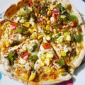 Bibhasini Patra's cooksnap of when they made Veggies cheese pizza.