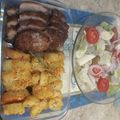 Cooksnap de gardner Cruz quando cozinhou Contra Filé assado com Batatas ao Forno.