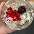 Zümi Cooksnap-ja, amikor elkészítette a(z) Túrós pohárkrém, sütés nélkül, keto receptet.