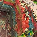 صورة من وصفات، شاركها بعد تجربة وصفة تورتة قوس قزح 🌈