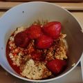 Oláh-Szücs Zsuzsa Cooksnap-ja, amikor elkészítette a(z) Egészséges reggeli zabkása receptet.