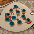 El cooksnap de Sofia Perez cuando hizo Ojos ensangrentados (postre Halloween).