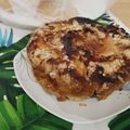 El cooksnap de Denis cuando hizo Budín de manzana chico.