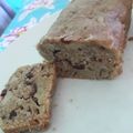 El cooksnap de Martina Splendiani cuando hizo Budín de manzanas y pasas, integral y vegano.
