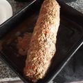 El cooksnap de Guillermo cuando hizo Pan de carne relleno, simplemente exquisito.😋😋😋.