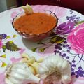 Sangeeta Negi का कुकस्नैप जब उन्होंने लहसुन की चटनी (lehsun ki chutney recipe in Hindi) बनाया था।