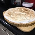 El cooksnap de Natalie Ponce cuando hizo Pie 🥧 de limón clásico.