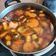 Cooksnap Yunis Ammara semasa beliau membuat Tom yam seafood adabi.
