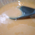El cooksnap de Maria Ferron cuando hizo Dulce de leche con leche en polvo (microondas).