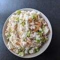 LeiAnja吃飯日記 的 毛豆仁炊飯（方便素）（家常飯）（便當菜） cooksnap
