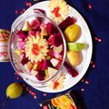  Mrinalini Sinha का कुकस्नैप जब उन्होंने ड्रैगन मिक्स फ्रूट सलाद (Dragon mix fruits salad recipe in hindi) बनाया था।