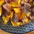 Cooksnap de Fátima Sousa quando cozinhou Ceviche de Atum e Manga 🐟 🥭 🍋.