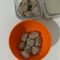 Cooksnap dari Via123 untuk resep MPASI 1+ (Bakso Sapi) - menu utama